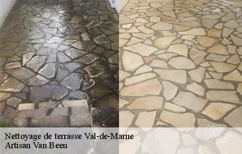 Nettoyage de terrasse 94 Val-de-Marne  Artisan Van Been