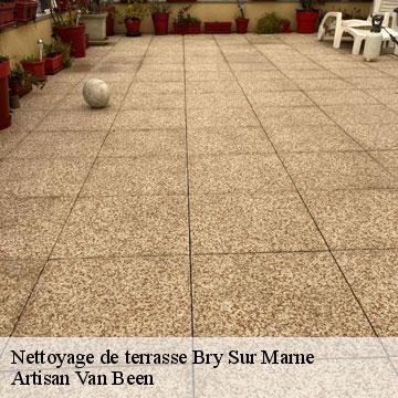 Nettoyage de terrasse  bry-sur-marne-94360 Artisan Van Been