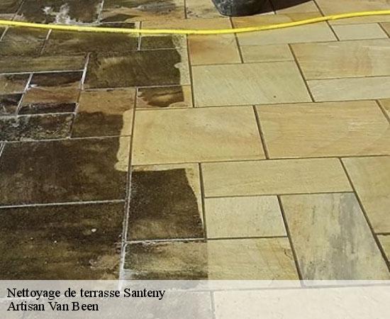 Nettoyage de terrasse santeny-94440 Artisan Van Been