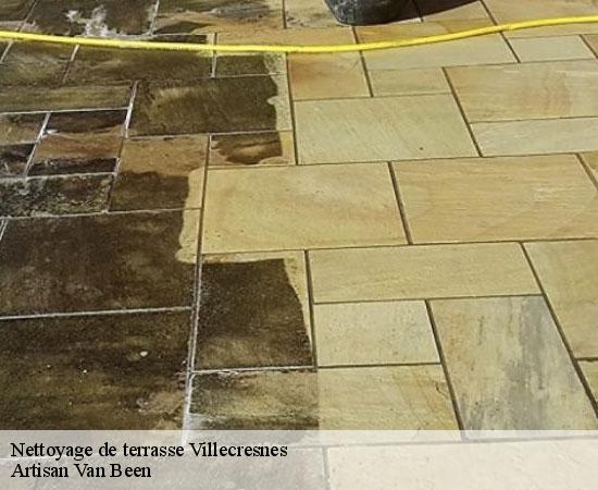 Nettoyage de terrasse villecresnes-94440 Artisan Van Been