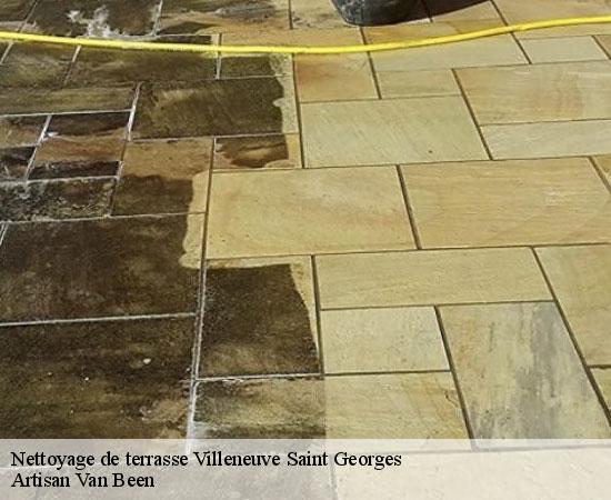 Nettoyage de terrasse villeneuve-saint-georges-94190 Artisan Van Been