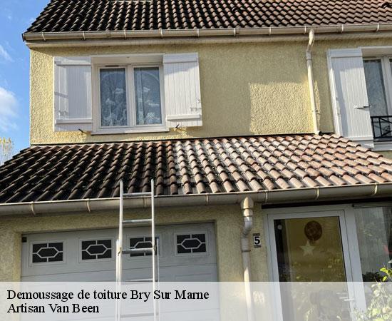 Demoussage de toiture  bry-sur-marne-94360 Artisan Van Been