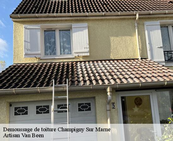 Demoussage de toiture champigny-sur-marne-94500 Artisan Van Been