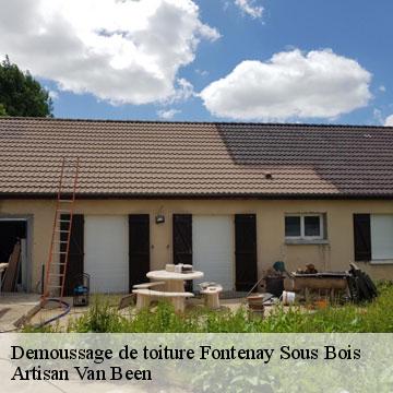Demoussage de toiture fontenay-sous-bois-94120 Artisan Van Been