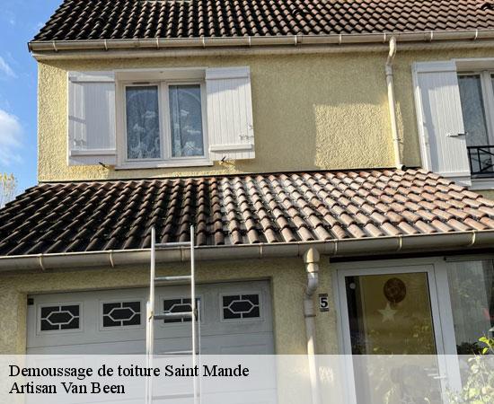 Demoussage de toiture saint-mande-94160 Artisan Van Been