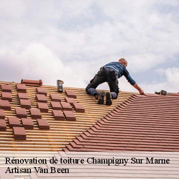 Rénovation de toiture champigny-sur-marne-94500 Artisan Van Been