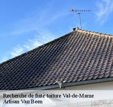 Recherche de fuite toiture 94 Val-de-Marne  Artisan Van Been