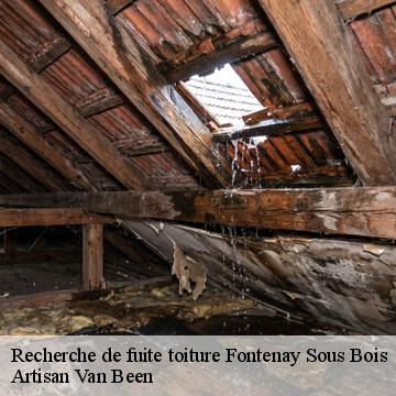 Recherche de fuite toiture fontenay-sous-bois-94120 Artisan Van Been
