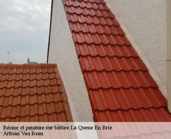 Résine et peinture sur toiture la-queue-en-brie-94510 Artisan Van Been