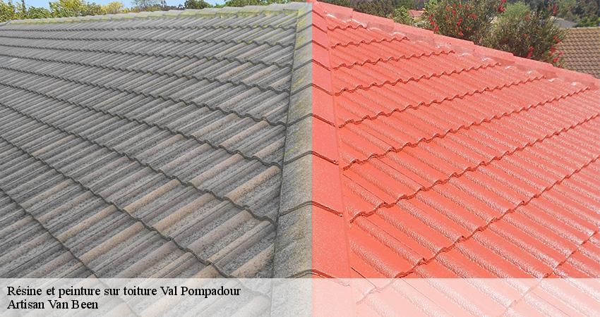 Résine et peinture sur toiture val-pompadour-94460 Artisan Van Been